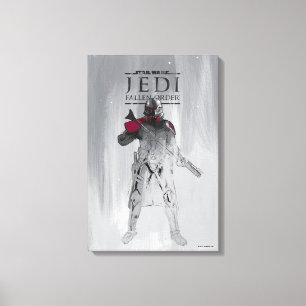 Purge Trooper Sketch Canvas Print