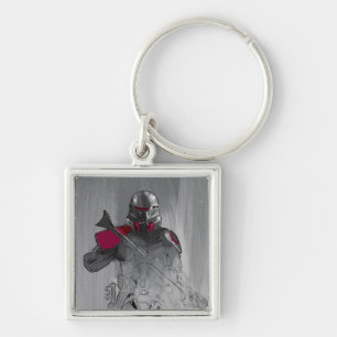 Purge Trooper Sketch Keychain