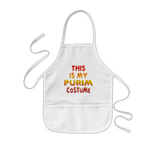 Purim Costume Kids Apron