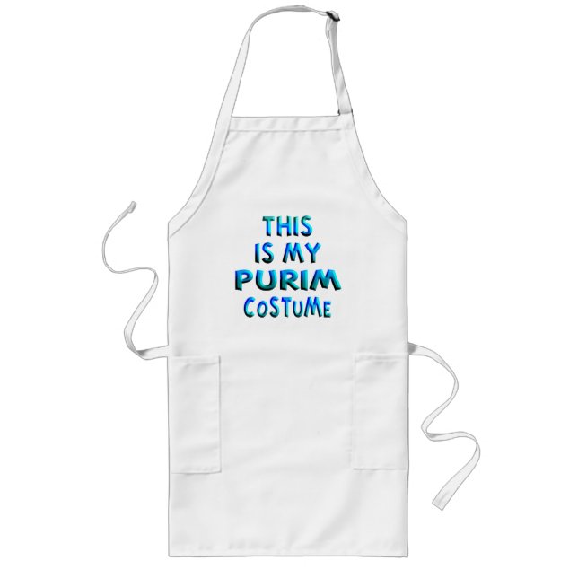 Purim Costume Long Apron (Front)