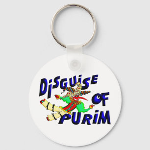Purim Disguise Keychain