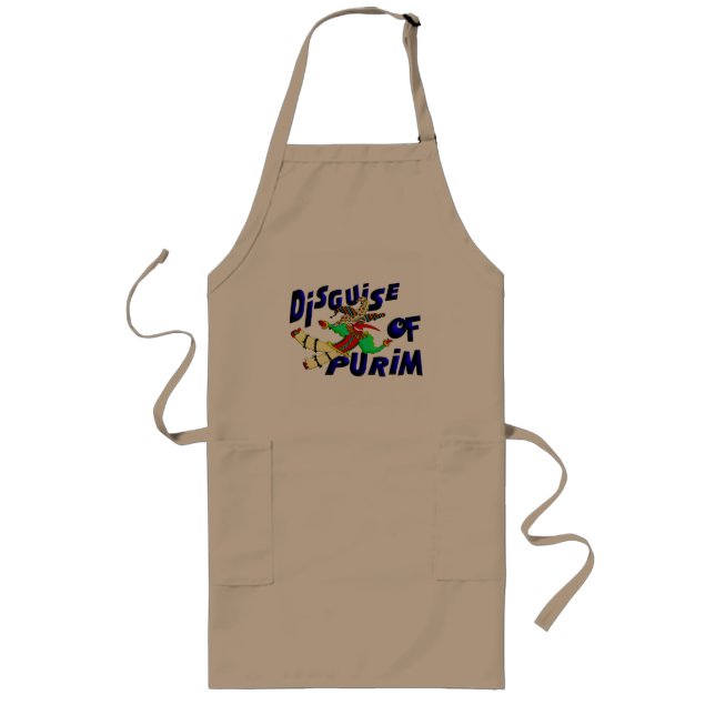 Purim Disguise Long Apron (Front)