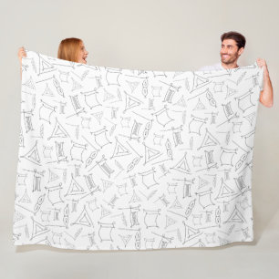 Purim Fleece Blanket