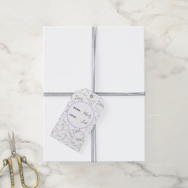 Purim Gift Tags (With Twine)