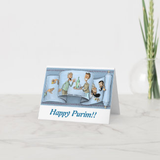 purim greeting card