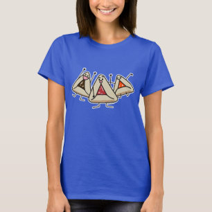 Purim hamantaschen pastry Sameach Oznei Haman T-Shirt