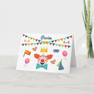purim holiday card
