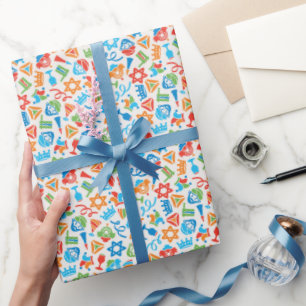Purim Holiday Wrapping Paper