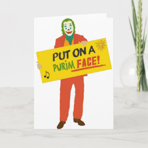 Purim Joker Card