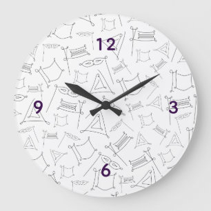 Purim Large Clock