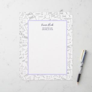 Purim Letterhead