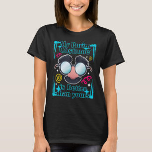 Purim My Purim Costume Is Better Than Yours Hebre T-Shirt