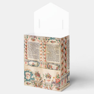 Purim party  favours , mishloach manot Esther Scro Favor Box