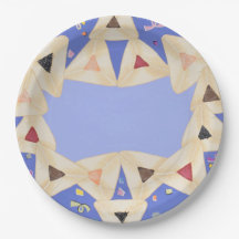 Purim Plates