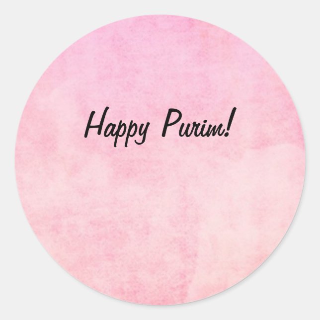 Purim Sticker (Front)