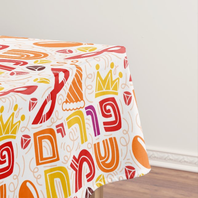 Purim Tablecloth (In Situ)