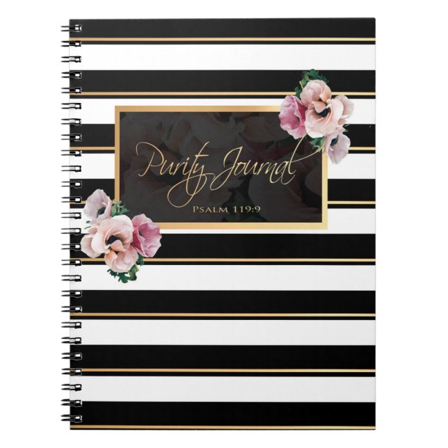 Purity Journal - Psalm 119:9 (Front)