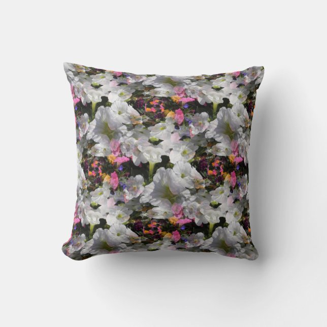 Purity&Love... Throw Pillow (Front)