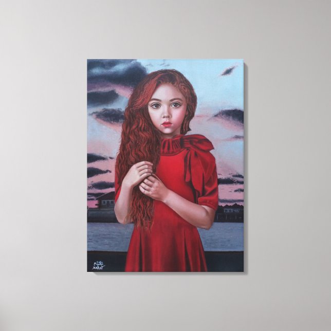 Purity of soul canvas print (Front)