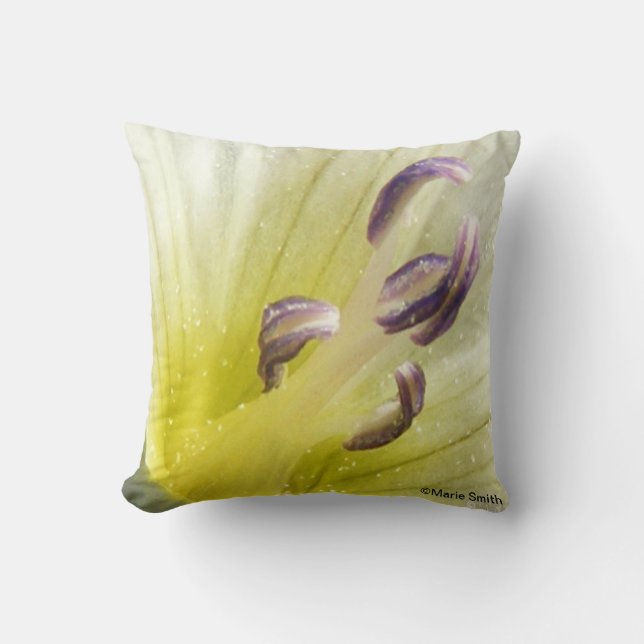 Purity Throw Pillow (Front)