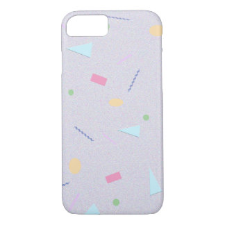 Purpl 80s Geo Print Phone Case