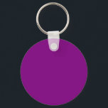 Purple 800080 Colour - Add a Name Option Keychain<br><div class="desc">Add a name, initials or some text, or keep the colour alone. Colour coordinates with other items in the store based on the name and the HEX code (six-digit hex triplet) shown. Use this code to mix, match and customize any other item to go with this, or to add to...</div>
