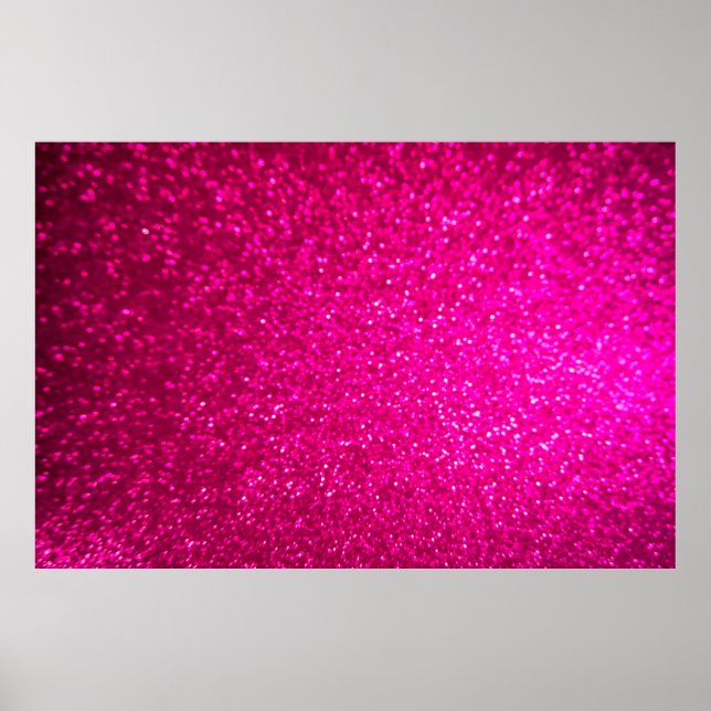 Purple abstract background with bokeh defocused li poster (Front)