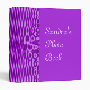 purple abstract binder