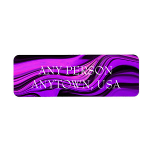 Purple Abstract Design