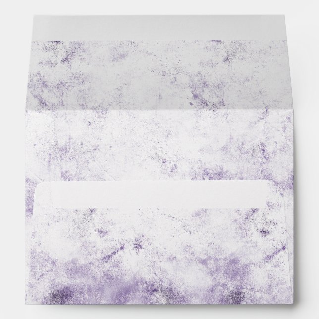 Purple Abstract Envelope (Back (Bottom))