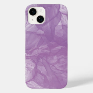 Purple Abstract Ink Flow – Softness and Mystery in Case-Mate iPhone 14 Case