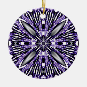Purple Abstract Ornament