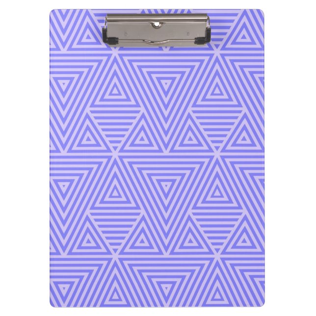Purple Abstract Pattern by storeman Clipboard (Front)