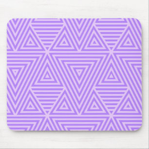 Purple Abstract Pattern by storeman Mouse Pad