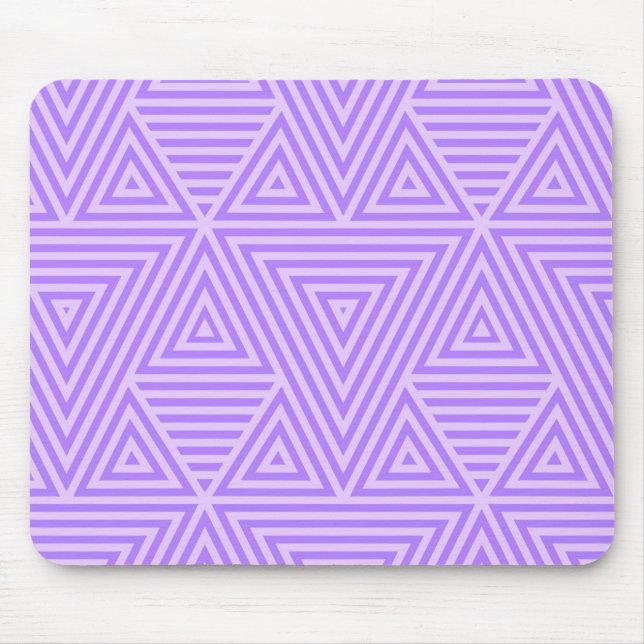 Purple Abstract Pattern by storeman Mouse Pad (Front)