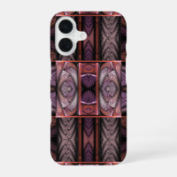 Purple Abstract Stained Glass Pattern Rennie Mac