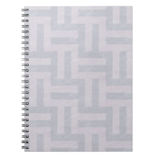 Purple Abstract Stripes Notebook
