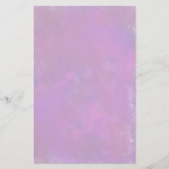 Purple Abstract Texture Stationery (Front)