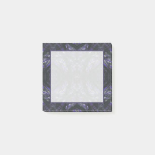 Purple Abstract Watercolor Art Post-it Notes