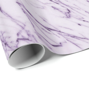 Purple Abstract Wrapping Paper