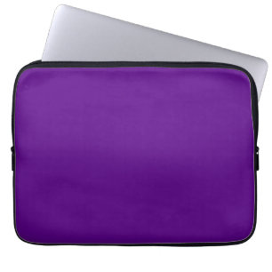 Purple Accent Colour Background Customizable Laptop Sleeve