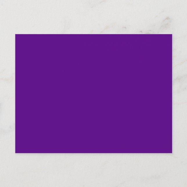 Purple Accent Colour Decor Background Customizable Postcard (Front)