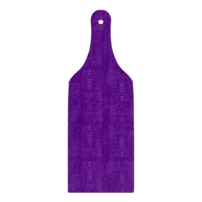 Purple Accent Colour Decor Customizable Cutting Board (Front)