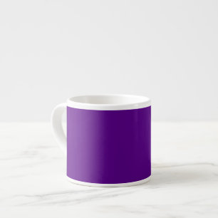Purple Accent Colour Decor Customizable Espresso Cup