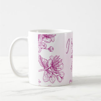 purple acrylic gift coffee mug