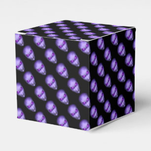 Purple Alien Head Favor Box