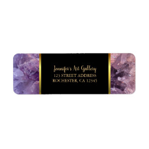 Purple amethyst gemstone gold professional