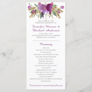 Purple Amethyst Gold Parties scintillant programme