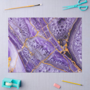 Purple Amethyst Tissue Paper