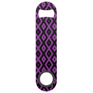 Purple and black diamond pattern bar key